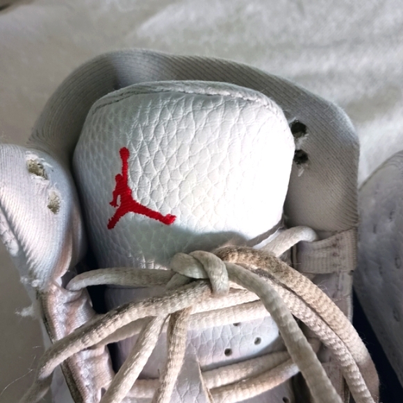 Nike Air Jordan 13 Retro French Blue Sneakers, Child Size 13C - Picture 10 of 14